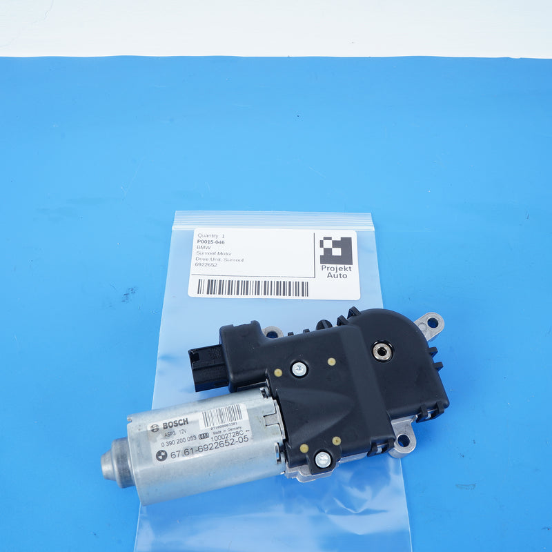 00-18 OEM BMW Sunroof Motor 6922652 E53 E70 E83 E64 F12 E61 E91
