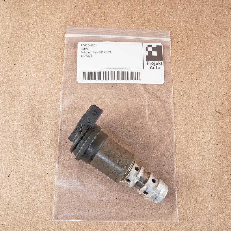 01-17 OEM BMW Vanos Solenoid VVT N62 N73 X5 550i 650i 750i 1707323 E53 E70 E60