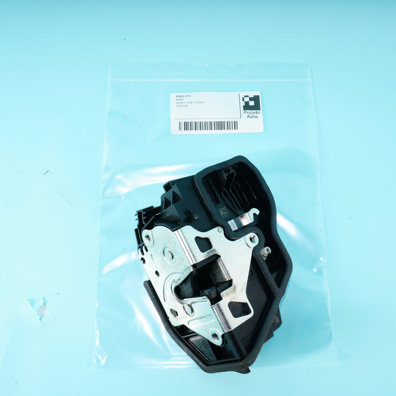 02-20 OEM BMW Rear Right Door Lock Latch 7202148 E70 E83 E84 E60 E65 E66 E90 F01