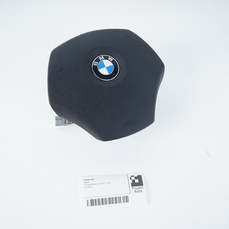 05-12 OEM BMW Left Steering Wheel Airbag 328i 335i 325i 6779832 E90 E91