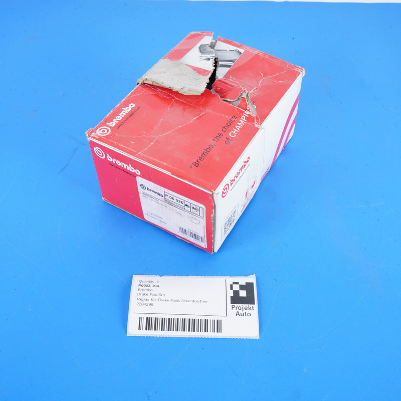 05-13 Brembo Rear BMW Brake Pad Set M3 M5 M6 E60 E90 E63 E92 E64 E93