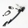05-15 OEM BMW Front Left Door Handle w/Lock Cylinder 416 Carbon Black X5 X6 E70