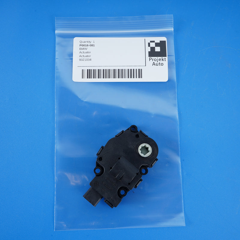 05-23 OEM BMW Actuator HVAC 9321034 E70 E84 F15 F25 F48 F85 E90 F30 F80 E82 E92