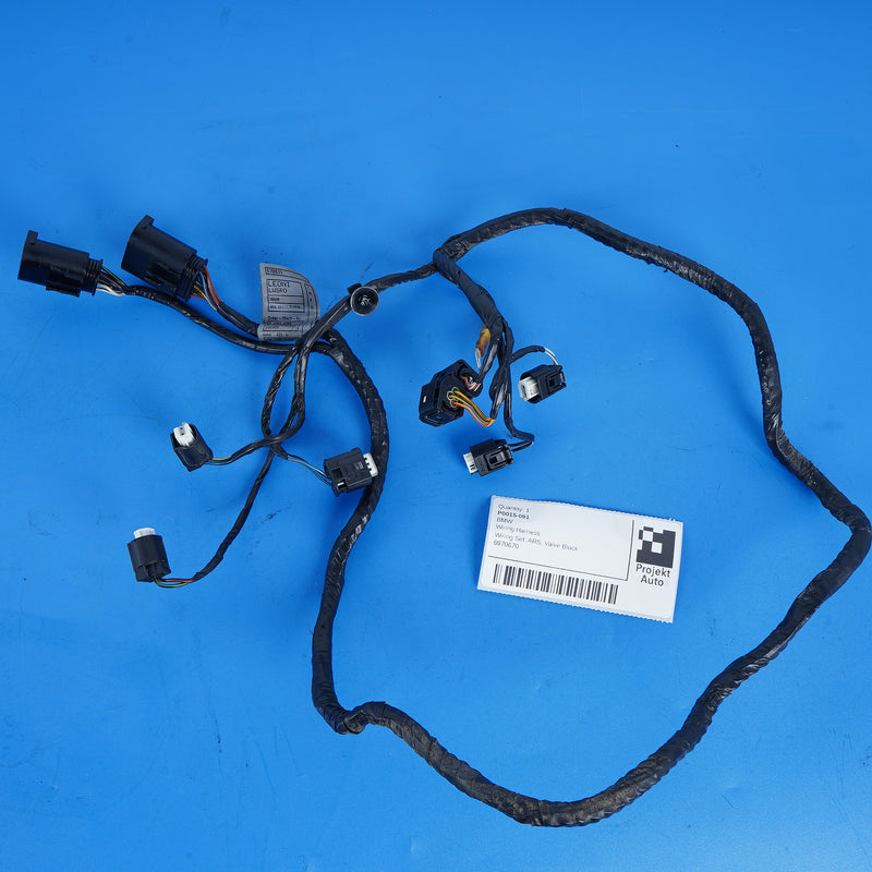 07-11 OEM BMW Adaptive Drive Valve Block Wiring Harness X5 X6 6970670 E70 E71