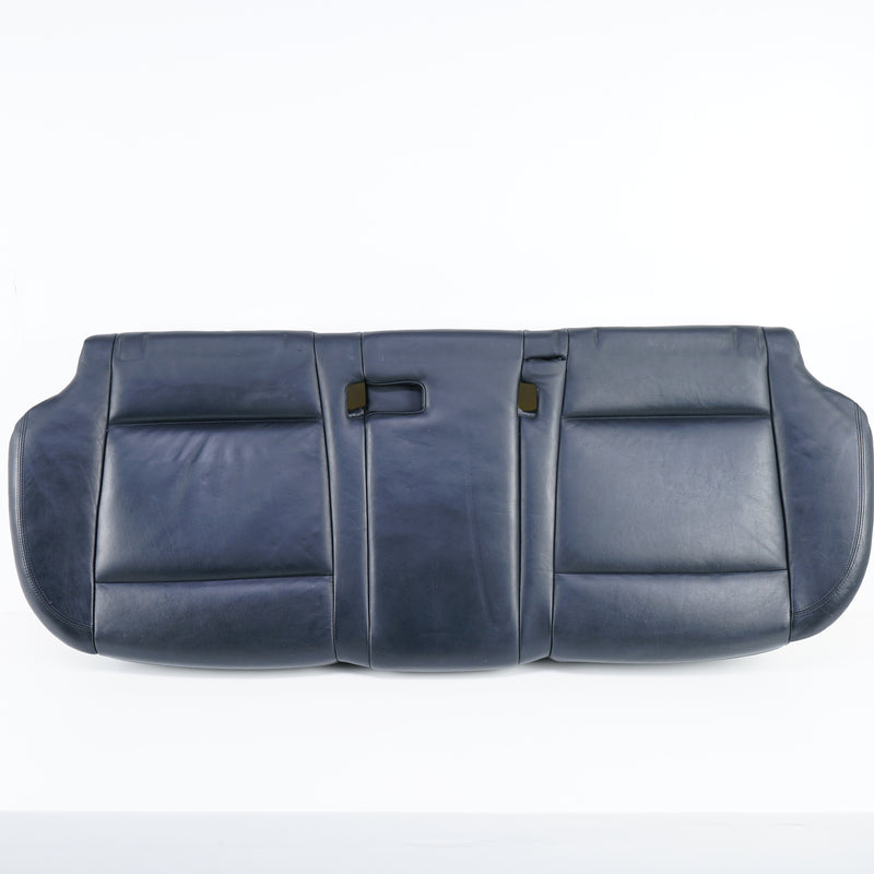 07-13 OEM BMW Black Nappa Leather Rear Seat Bench NASW X5M X5 7156113 E70