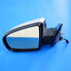 07-13 OEM BMW Left Outside Mirror Heat Camera 354 Titanium Silver Metallic E70