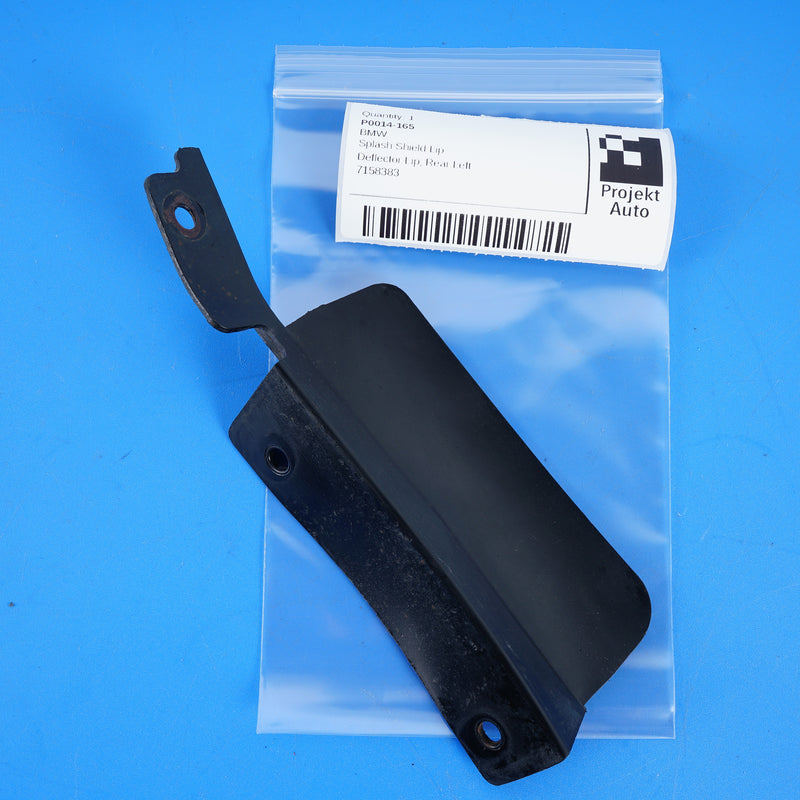 07-13 OEM BMW Rear Left Deflector Splash Shield Lip X5M X5 7158383 E70