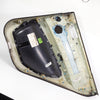 07-13 OEM BMW Rear Left Door Panel X5 Black Nevada 7244447 E70