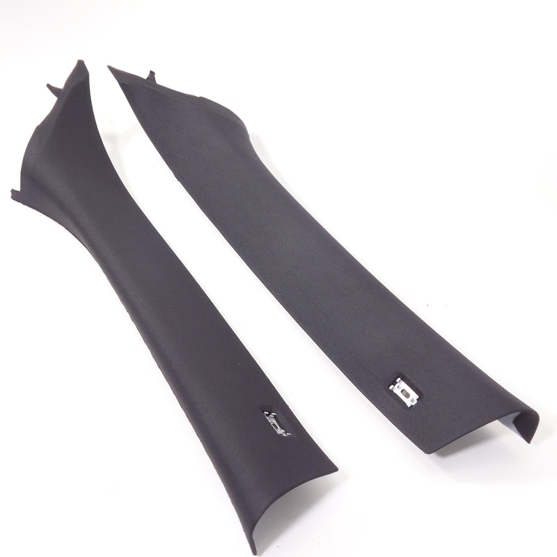 07-13 OEM BMW Trim Set A Pillar Black Fabric X5M X5 8037356 8037355 E70