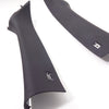 07-13 OEM BMW Trim Set A Pillar Black Fabric X5M X5 8037356 8037355 E70
