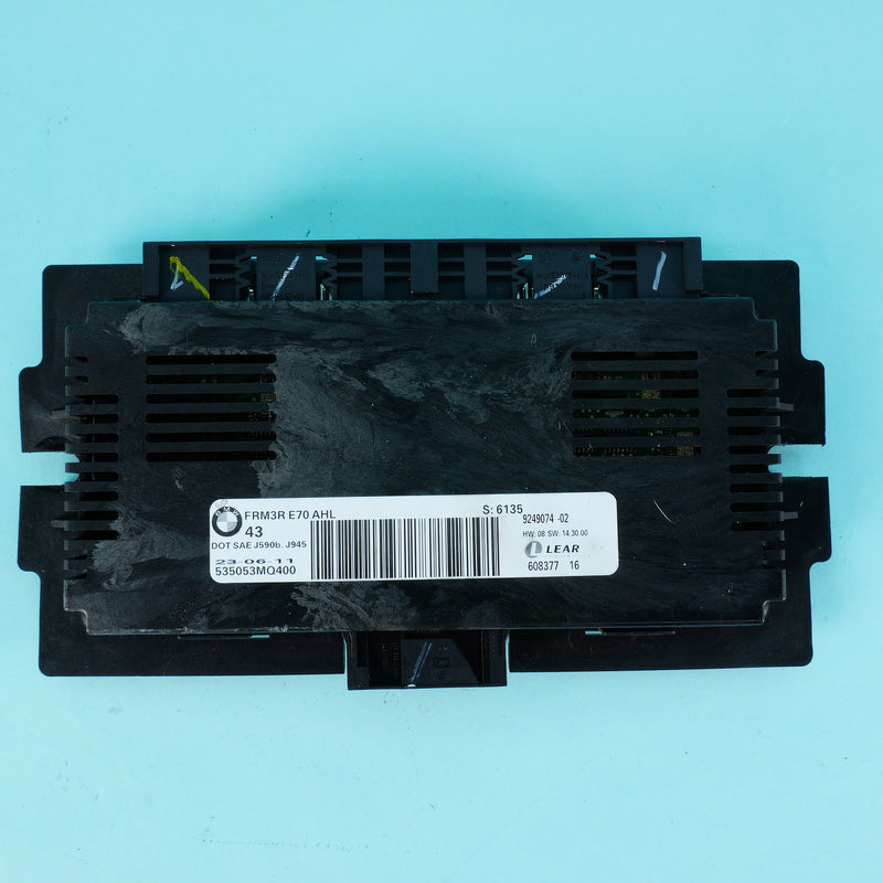 07-14 OEM BMW Footwell Module FRM3 AHL X5 X6 9249074 E70 E71