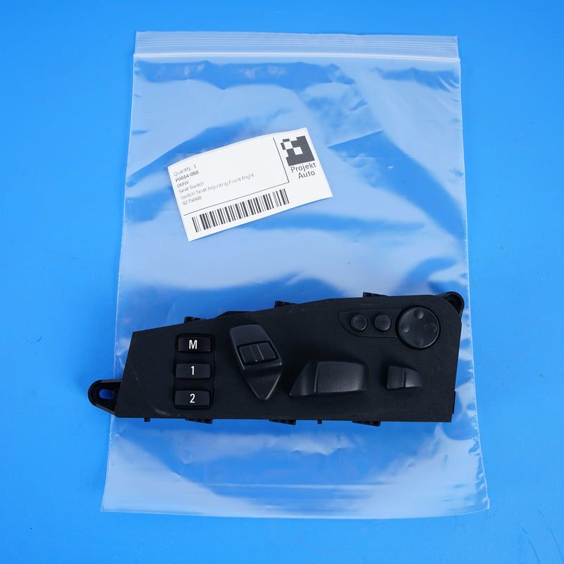 07-14 OEM BMW Front Right Power Seat Switch 9275068 E70 E60 E71 E61