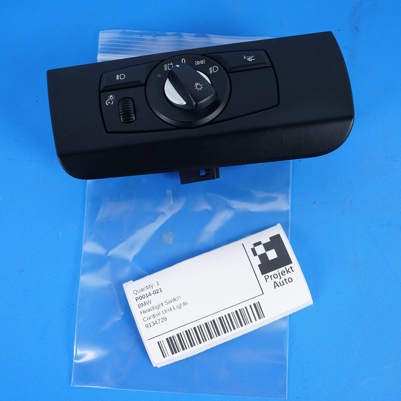 07-14 OEM BMW Headlight Switch w/HUD Toggle X5 X6 9134729 E70 E60 E71 E61