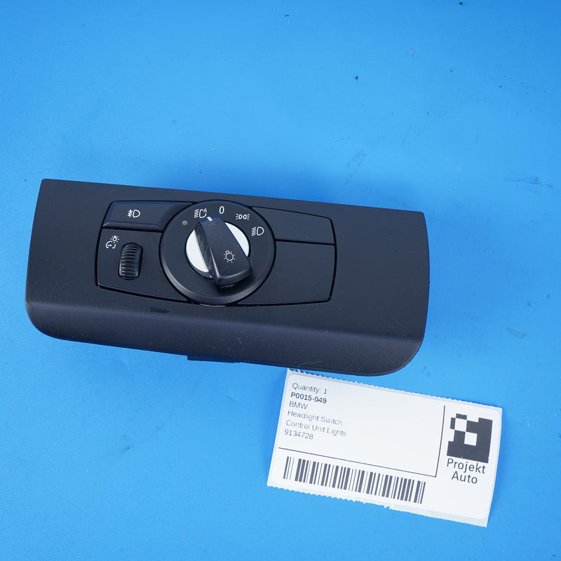 07-14 OEM BMW Headlight Switch X5 X6 9134728 E70 E71