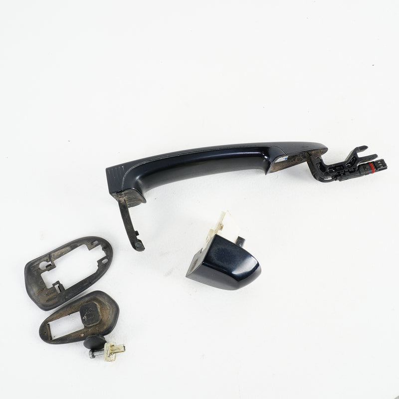 07-14 OEM BMW Rear Left Door Handle Comfort Access Carbon Black 416 X5 X6 E70