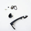 07-14 OEM BMW Rear Left Door Handle Comfort Access Carbon Black 416 X5 X6 E70