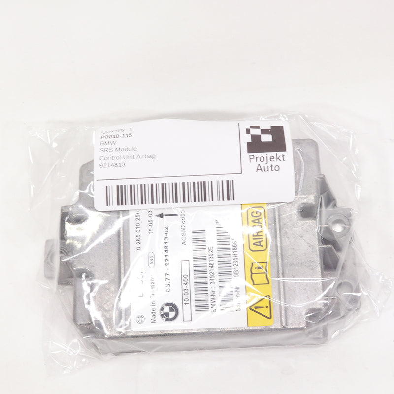 07-15 OEM BMW SRS Module 9214813 E70 E84 E88 E71