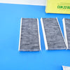 08-13 BMW MANN Cabin Filter Set of 4 Activated Charcoal M3 9159606 E90 E92 E93