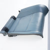08-13 BMW Rear Left Seat Cushion Palladium Silver Leather M3 Convertible E93