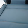 08-13 BMW Rear Left Seat Cushion Palladium Silver Leather M3 Convertible E93