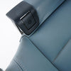 08-13 BMW Rear Right Seat Cushion Palladium Silver Leather M3 Convertible E93