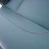 08-13 BMW Rear Right Seat Cushion Palladium Silver Leather M3 Convertible E93