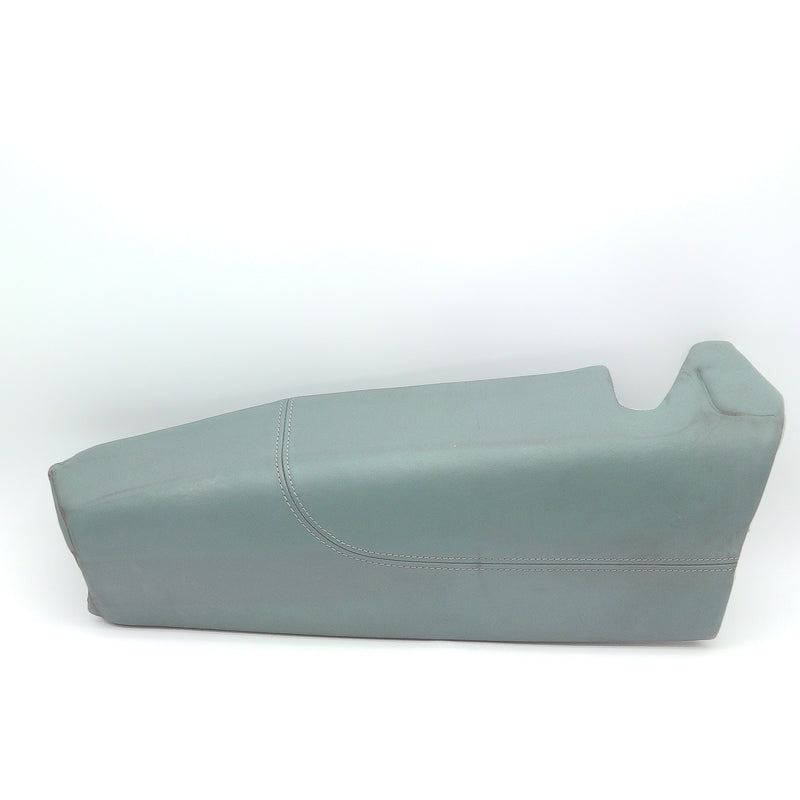 08-13 OEM BMW Rear Right Seat Side Bolster Palladium Silver Leather M3 E93
