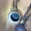 08-14 BMW Hollowed Empty Downpipe Set X5M S63 N63 E70 F01 F02 F04 F10 F12 E71