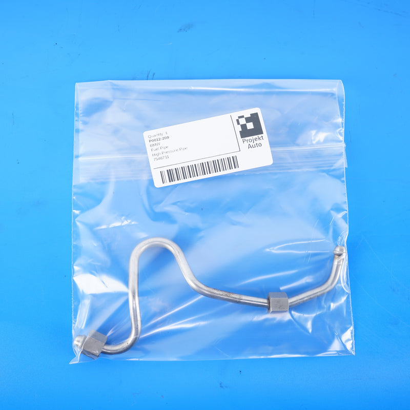 08-14 OEM BMW Fuel Pipe Rail-to-Pump N63 S63 650i X5M 7548711 E70 F01 F02 F04
