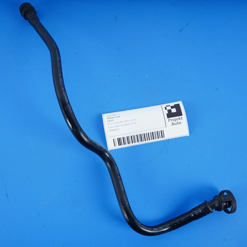 08-14 OEM BMW Fuel Tank Breather Line X5 X6 50i N63 7601072 E70 E71