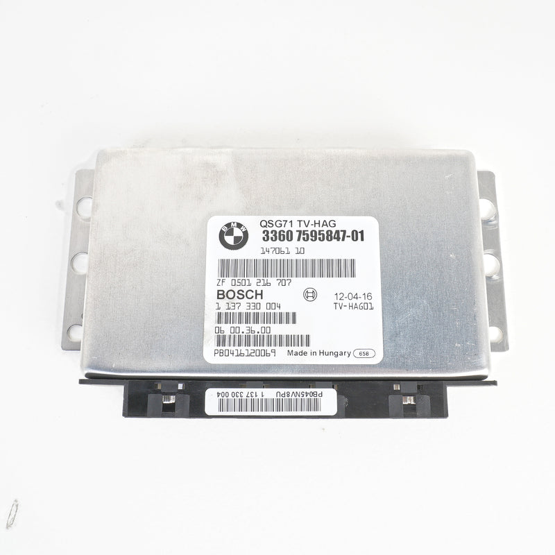 08-14 OEM BMW Rear Differential Control Module QMV X5M X6M X5 X6 7595847 E70 E71
