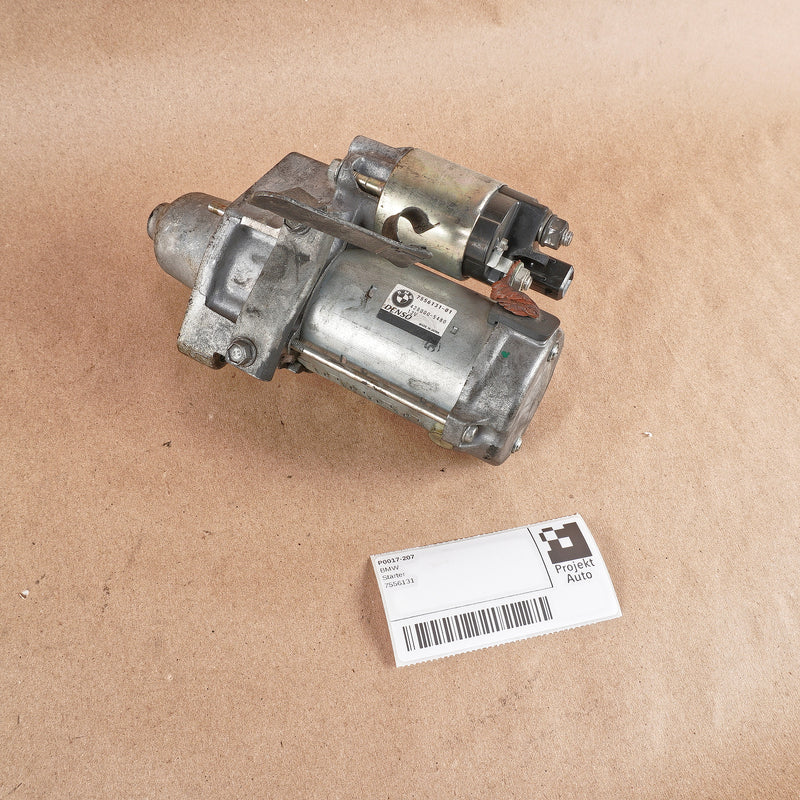 08-14 OEM BMW Starter Motor X5M X6M X5 X6 550i 650i 750i S63 N63 7556131 E70 F01