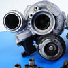 08-14 OEM BMW Turbocharger Set N63 93.7K 7576985 E70 F01 F02 F04 F10 F13 F12 E71