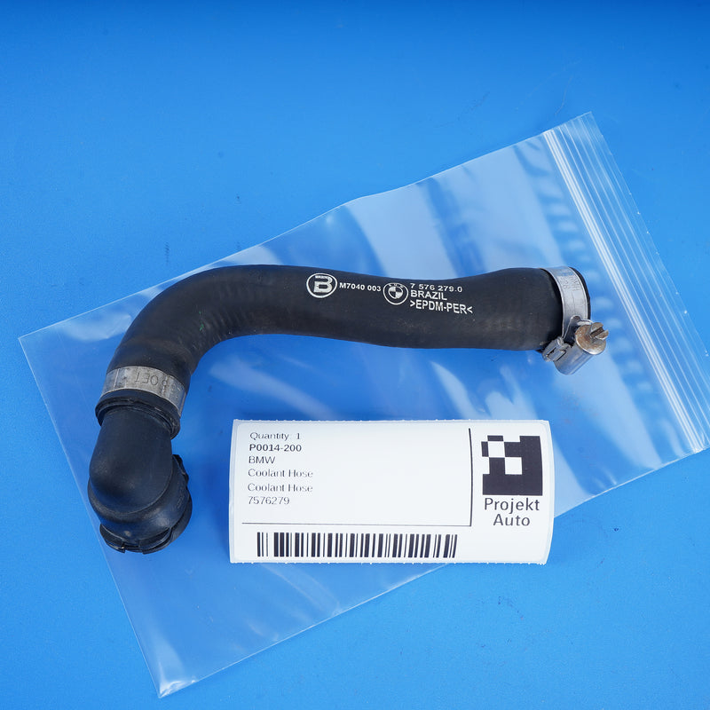 08-19 OEM BMW Auxiliary Pump to Radiator Coolant Hose 7576279 E70 F15 E71 F16