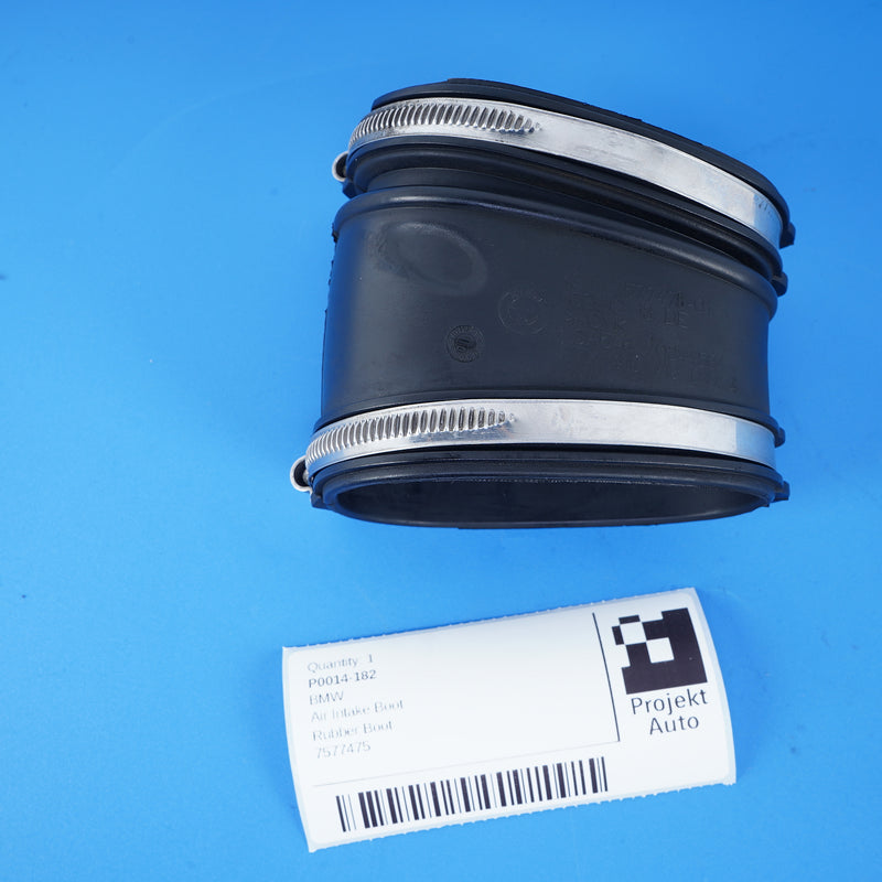 08-19 OEM BMW Left Air Intake Boot 7577475 E70 F01 F02 F04 F10 F13 F06 F12 E71