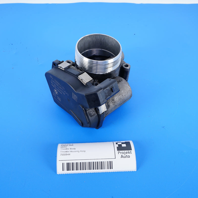 08-19 OEM BMW Throttle Body M6 M5 650i S63 N63 7555944 E70 F15 F85 F01 F02 F04