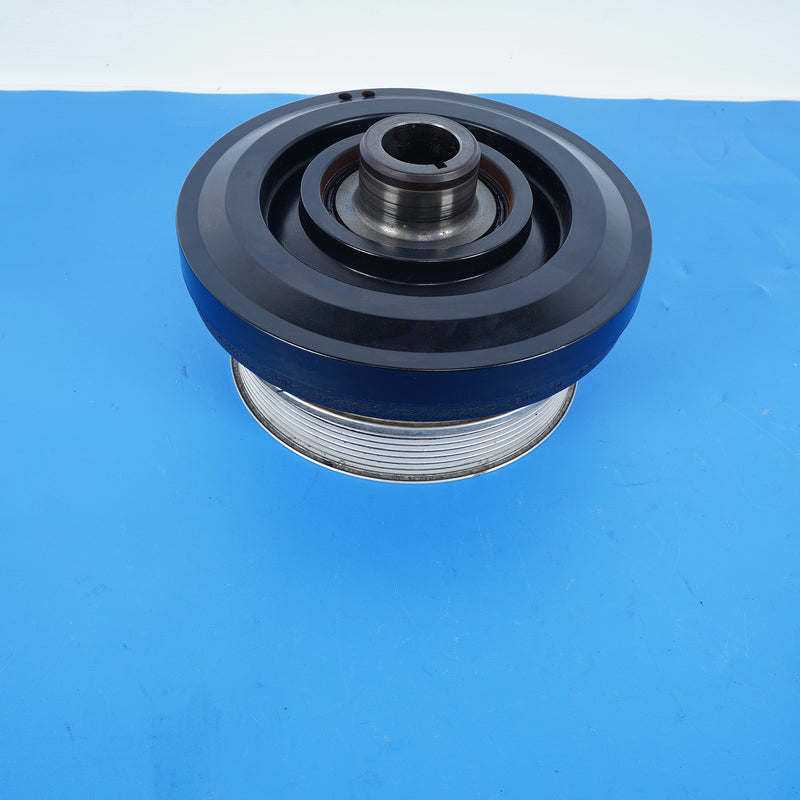 08-19 OEM BMW Vibration Damper Pulley 650i N63 N63TU 7570263 E70 F15 F01 F02