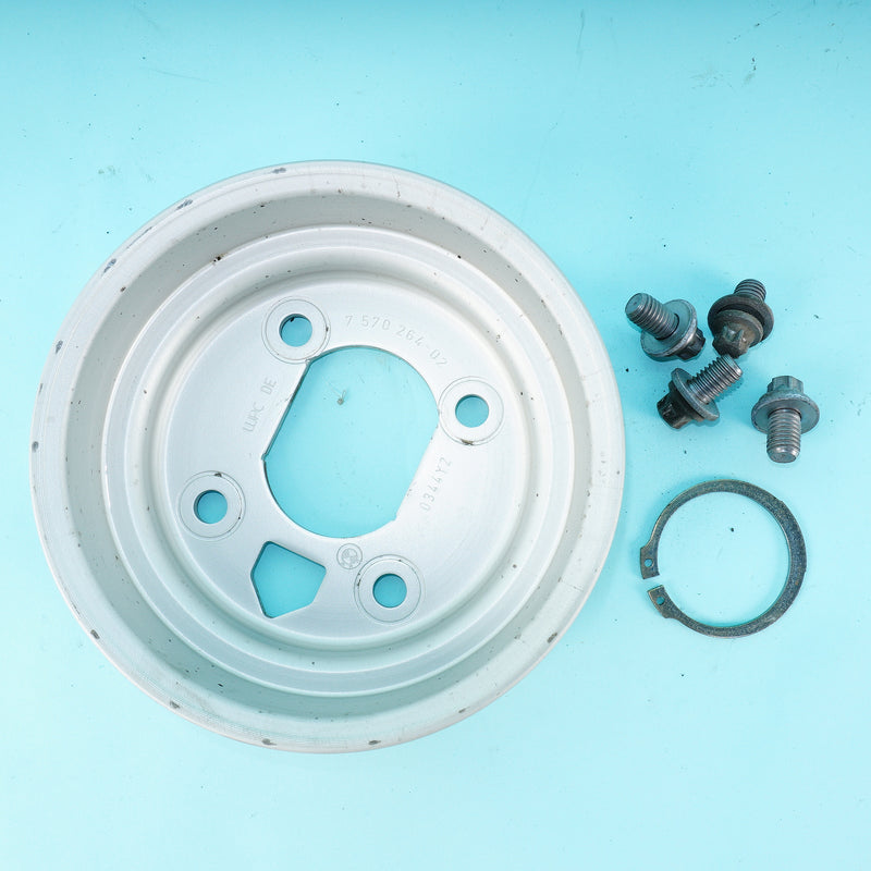 08-21 OEM BMW Crank Pulley X5 N63 S63 N74 Rolls-Royce 7570264 E70 F15 F85 F01