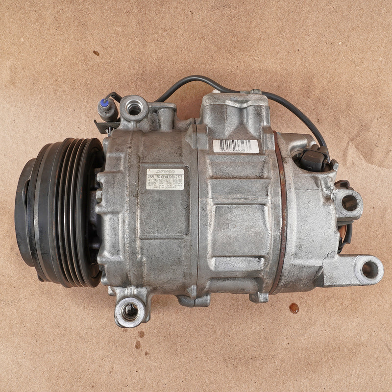 08-21 OEM BMW Mag Clutch AC Compressor Denso M6 650i S63 N63 9154072 E70 F15 F85
