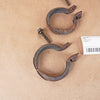 08-21 OEM BMW Turbo Clamp Set (2) w/Hardware X5M X6M S63 N63 7620507 E70 F15 F85