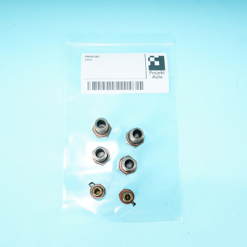 08-25 OEM BMW M10 Banjo Bolt Set Turbo Lines X5 50i N63 8627197 E70 F15 F85 F95