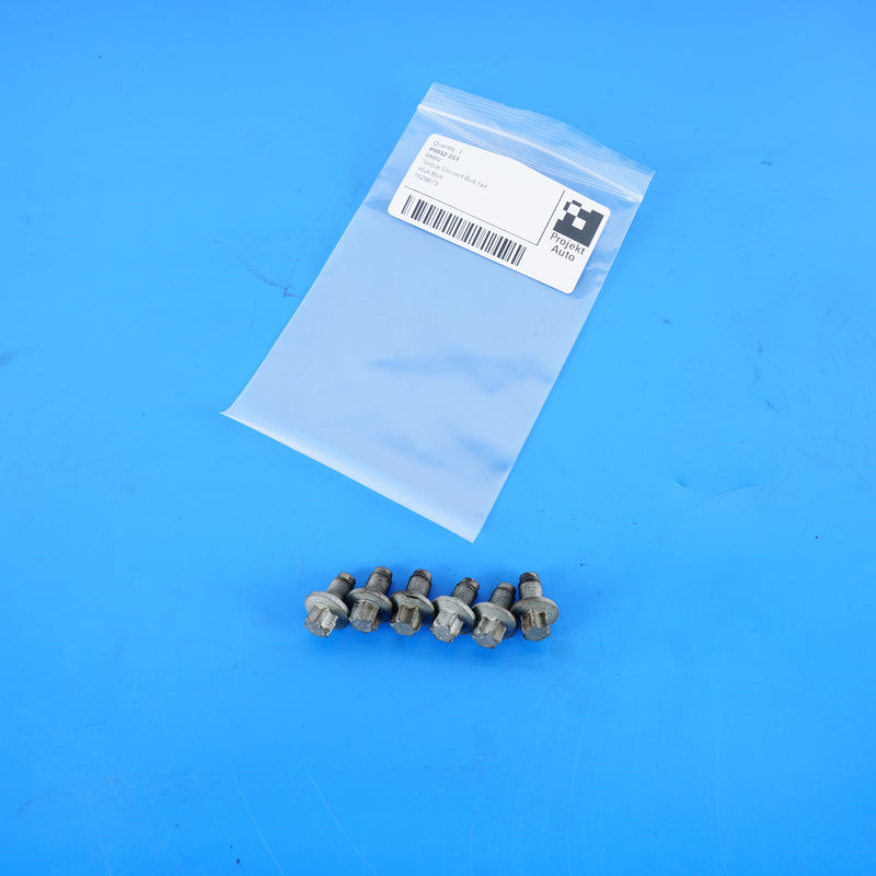 08-25 OEM BMW Torque Convert Bolt Set of 6 M10-17.5 E70 E84 F15 F25 F85 F95 F97