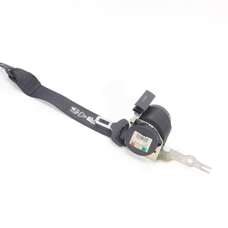 09-11 BMW Rear Left Right Seat Belt Black 7245887 E90