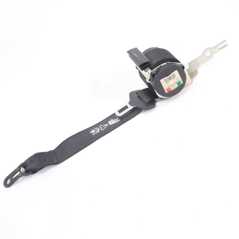 09-11 BMW Rear Left Right Seat Belt Black 7245887 E90
