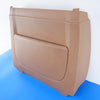 09-12 OEM BMW Lower Seat Back Panel Saddle Brown 7 Series 9173676 F01 F02 F04