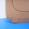 09-12 OEM BMW Lower Seat Back Panel Saddle Brown 7 Series 9173676 F01 F02 F04