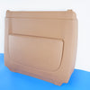 09-12 OEM BMW Lower Seat Back Panel Saddle Brown 7 Series 9173676 F01 F02 F04