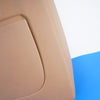 09-12 OEM BMW Lower Seat Back Panel Saddle Brown 7 Series 9173676 F01 F02 F04
