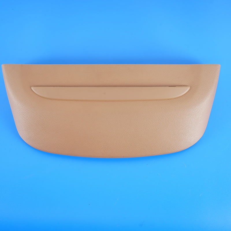 09-12 OEM BMW Upper Seat Back Trim Saddle Brown 7 Series 7232162 F01 F02 F04
