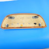 09-12 OEM BMW Upper Seat Back Trim Saddle Brown 7 Series 7232162 F01 F02 F04
